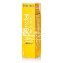 Evdermia Sandal Shampoo Oily Hair - Σαμπουάν για Λιπαρά Μαλλιά, 250ml