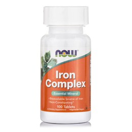 Now Foods Iron Complex 100Veg Tablets
