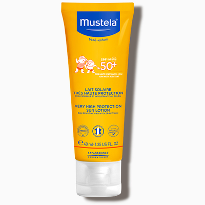 MUSTELA Bebe Very High Protection Sun Face Lotion SPF50 Βρεφική Αντηλιακή Κρέμα Με Πολύ Υψηλή Προστασία 40ml