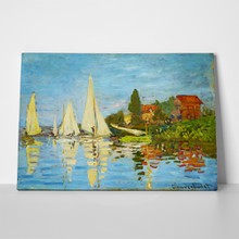Monet regatta at argentuil a