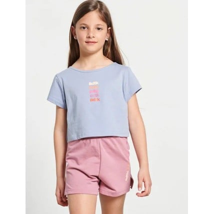 Bdtk Kids Girls Set Cropped Tshirt & Shorts (1231-