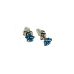 InoPlus Borghetti Hypoallergenic Earrings Blue Star 2 pieces