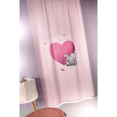 Βρεφική Κουρτίνα paw Pinky 145x270 guy Laroche  10