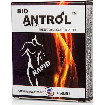MEDICHROM Bio Antrol Συμπλήρωμα Για Τη Σεξουαλική Υγεία 4 ταμπλέτες