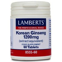 LAMBERTS KOREAN GINSENG 1200MG 60TABL