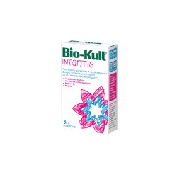 Bio-Kult Infantis Προβιοτική Πολυδύναμη Φόρμουλα Για Βρέφη & Παιδιά Με Ω3 Λιπαρά Οξέα & Βιταμίνη D3 8 φακελλάκια x 1gr