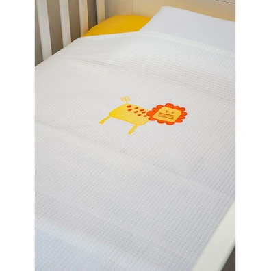 Baby Oliver Des.470 Κουβέρτα Πικέ Αγκαλιάς 80x100