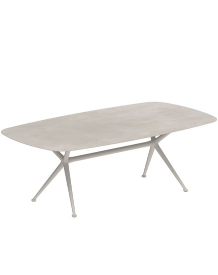 EXES OVAL TABLE WITH CERAMIC TOP 220x120cm