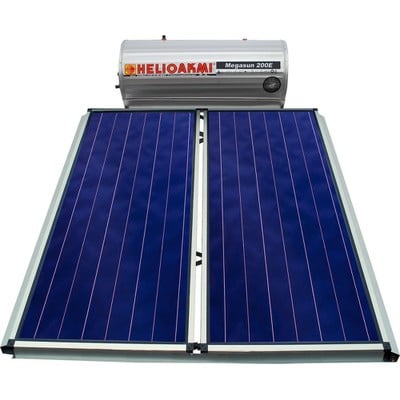 Triple-Energy Solar Water Heater Mega Sun Titanium