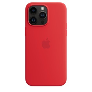 Apple Silicone Case with MagSafe (Product)RED iPho