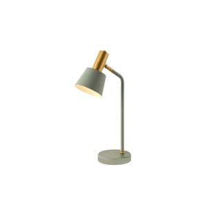 Table Lamp Ε27 Grey Matt-Gold Matt 20220