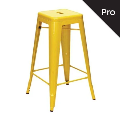 Relix Σκαμπό bar-Pro, Στοιβαζόμενο, Μέταλλο Βαφή Κ