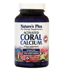 Nature's Plus Coral Calcium Activated 1000mg, 90 H