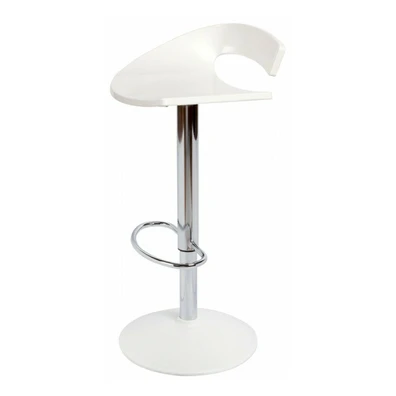 Σκαμπό Bar 40x40x60-75 Gaber Swing Λευκό