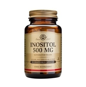 Inositol 500mg για Χοληστερίνη, Νευρικό & Μυϊκό Σύ