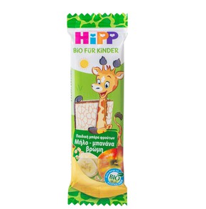  Hipp Children's Fruit Bar Apple Banana Oats, 23gr