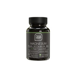 Pharmalead Black Range Magnesium Plus Vitamin B6 Συμπλήρωμα Διατροφής Για Την Ομαλή Λειτουργία Των Μυών & Του Νευρικού Συστήματος 60 φυτικές κάψουλες