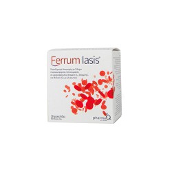 PharmaQ Ferrum Iasis Συμπλήρωμα Διατροφής Σιδήρου 28 sachets
