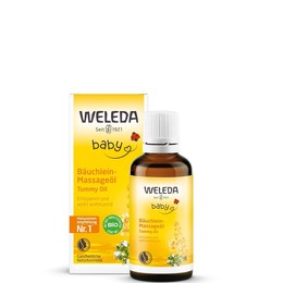 Weleda Baby Oil Καθημερινό Λάδι Μασάζ με Αμύγδαλο για την Κοιλίτσα του Μωρού, 50ml