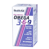 Health Aid Omega 3-6-9 60 Κάψουλες - Συμπλήρωμα Δι