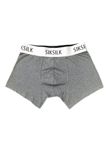 Sik silk boxer shorts grey 