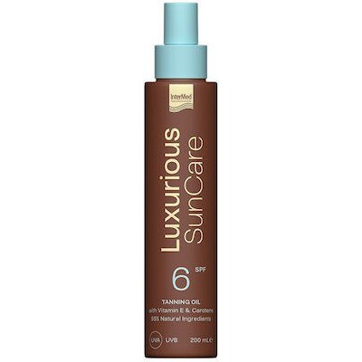 Luxurious Sun Care Tanning Oil SPF6 Λάδι Μαυρίσματ