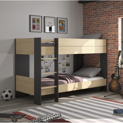 Duplex bunkbed with two single beds 107x205x136cm 