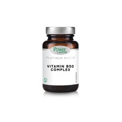 Power Health Classic Platinum Vitamin B 50 Complex Συμπλήρωμα Διατροφής Με Βιταμίνες Του Συμπλέγματος Β 30 κάψουλες