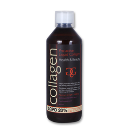 Collagen Pro Active Liquid (+20% Επιπλέον Προϊόν) Υγρό Πόσιμο Κολλαγόνο με Γεύση Φράουλα, 600ml