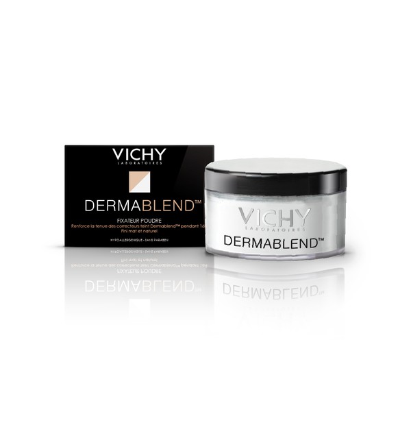 Vichy Dermablend Setting Powder Διάφανη Πούδρα για την Σταθεροποίηση & την Ενίσχυση Διάρκειας του Make-Up έως & 18hrs, 28gr