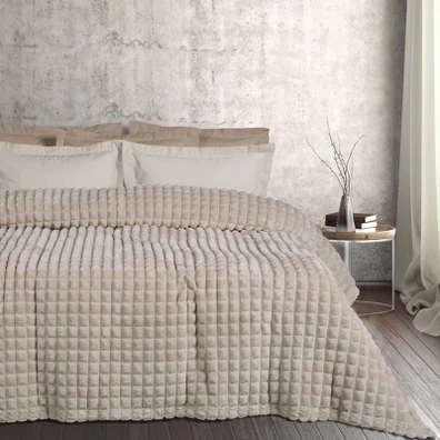 Das Home Κουβερτα Fleece 220χ240 1357 Taupe 220x24