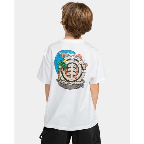 Element Boy T-Shirts Icon Island Ss (ELBZT00134-WB