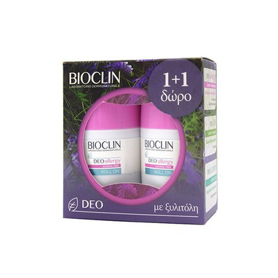 Bioclin Deo Allergy Alcohol Free Roll-on 50 ml 1+1