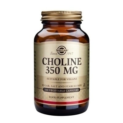 Solgar Choline 350mg 100veg.caps