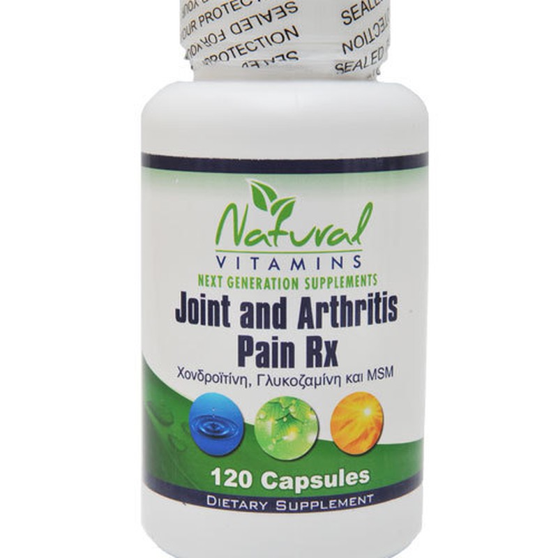 Natural Vitamins Joint And Arthritis Pain Rx 120 Caps Gohealthy