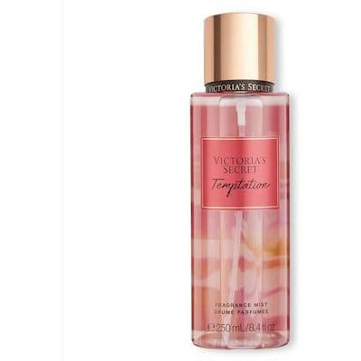 VICTORIA'S SECRET Body Mist Temptation Με Άρωμα Μήλο & Λουλούδι Saguaro 250ml