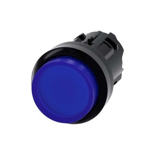 Illuminated Pushbutton Blue 22mm 3SU1001-0BB50-0AA