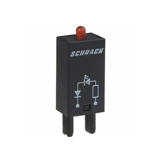 Protection Diode with LED RPML 0024/SRA42 6-24V DC