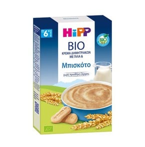 Hipp Bio Cereal Cream with Milk & Biscuit from 6 M