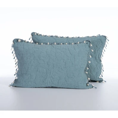 Μαξιλαροθηκη πολ Feraggio Blue 2τμχ nef-nef Home W