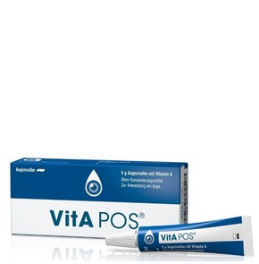 Vita-Pos Οφθαλμική Αλοιφή με Βιταμίνη Α, 5gr