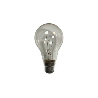 Incandescent Lamp B22 40W 230V Transparent