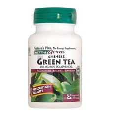 Nature's Plus Green tea Chinese 400mg Συμπλήρωμα Δ