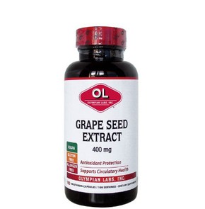 Olympian Labs Grape Seed Extract 400mgx, 100caps