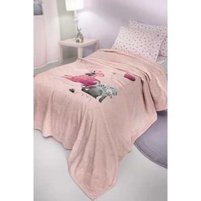 Παιδική Κουβέρτα Ultrasoft paw Pinky  160x220 guy 