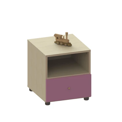 Bedside Table 45x45x47cm Alfa Set Child1 