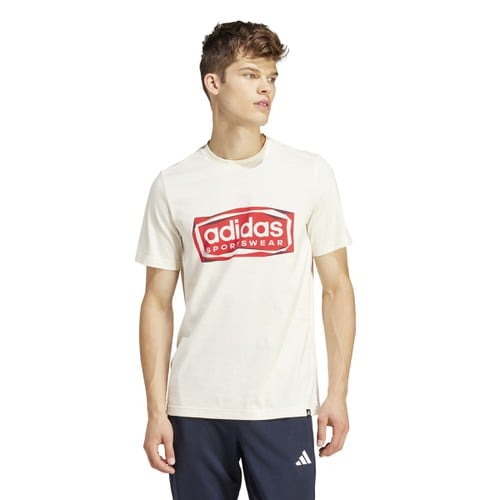 adidas men folded sportswear graphic t-shirt (IS28