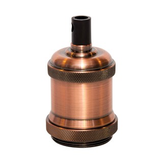 Aluminium Socket E27 Copper VK/03051/ACOP