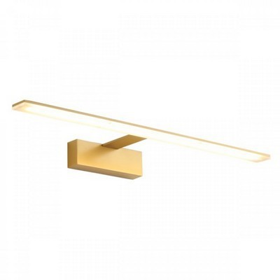 Bathroom Wall Light Led 14W 3000K 62cm Gold Matte