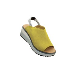 Genesis Emanuele 4401 Women's Anatomical Sandal Yellow Νο.38 1 pair